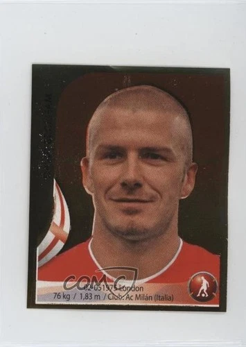 2010 Navarrette Mundial Sudafrica World Cup Album Stickers David Beckham #131