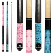 58 inch Pool Cue Stick 13mm Tip Billiard Cue Sticks, 18oz-21oz Pool Cue Sticks