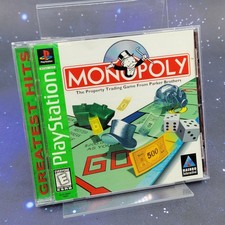Monopoly Sony PlayStation 1 PS1 Greatest Hits Parker Brothers CIB Complete