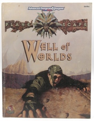 AD&D 2nd Ed Well of Worlds Planescape No Map Staff ORIGINAL
