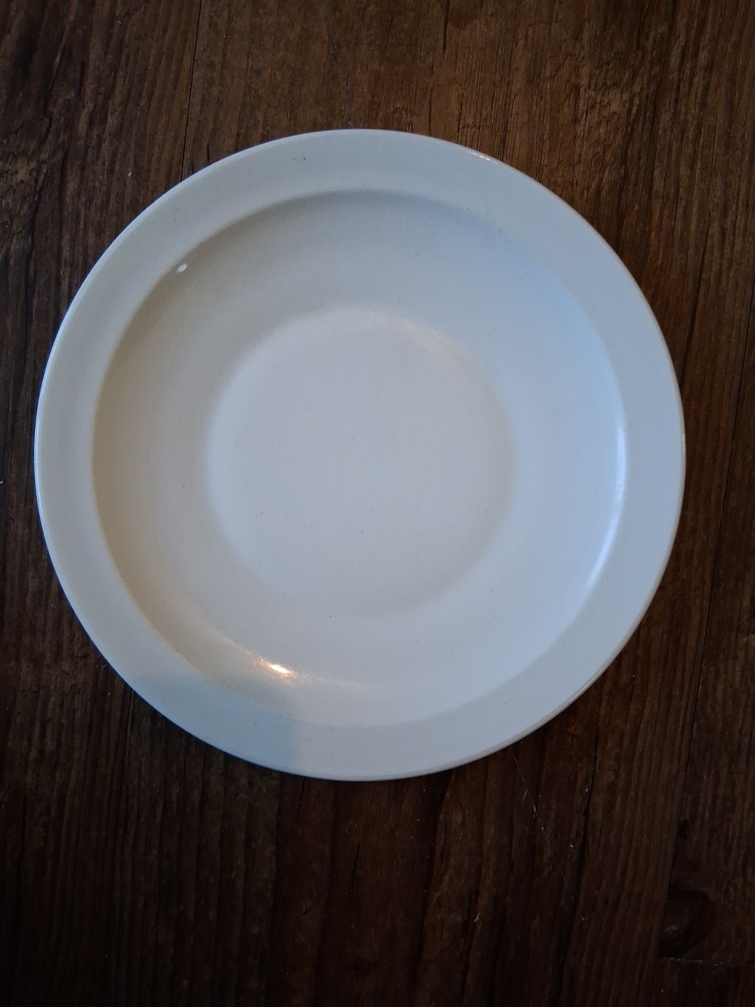 1  Vtg Pyroceram Tableware White 6½