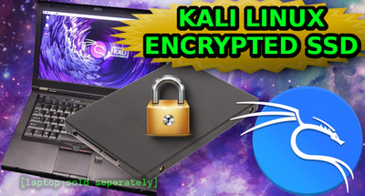  ️ Kali Linux INSTALLED   Encrypted On 256GB SSD Storage [OSINT / Pentest]