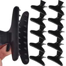 Black Butterfly Hair Clips Woman Girl Hairpins Styling Holding Tools Hair Sectio