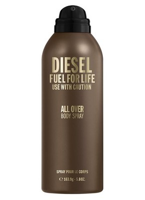 DIESEL FUEL FOR LIFE for Men ALL OVER BODY SPRAY 5.78 oz 163.9g NEW IN CAN