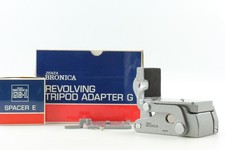  Unused in Box Bronica Revolving Tripod Adapter G w/ Spacer E For GS-1 ETR Si