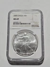 2005 American Silver Eagle - NGC - MS 69