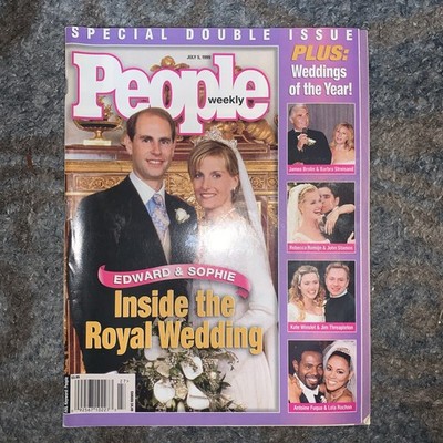 People Magazine Jul 5, 1999 Sophie Rhys-Jones Prince Edwards Wedding Dbl Issue