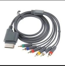 OEM Genuine Microsoft Xbox 360 Console Component HD AV Cable HDTV X801255-100