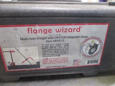 Flange Wizard MHI5 15 Multi Hole Imager With Off On Magnetic Base