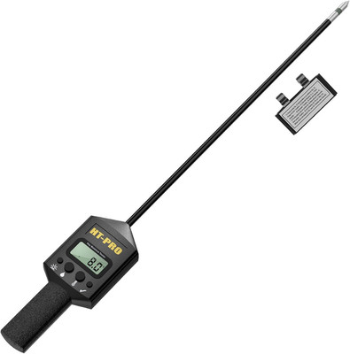 Hay Moisture Tester with 20'' Reinforced Probe, Digital Hay Moisture Meter with T