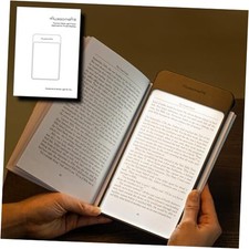 Plus Book Light, LED Reading Light, USB Rechargeable, Warm Cool cool LED