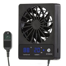 Reptile FanHumidity FanDehumidifier for Rainforest Terrarium Vivarium Improvi...