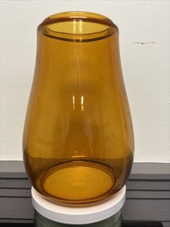 Amber Lantern Glass Globe