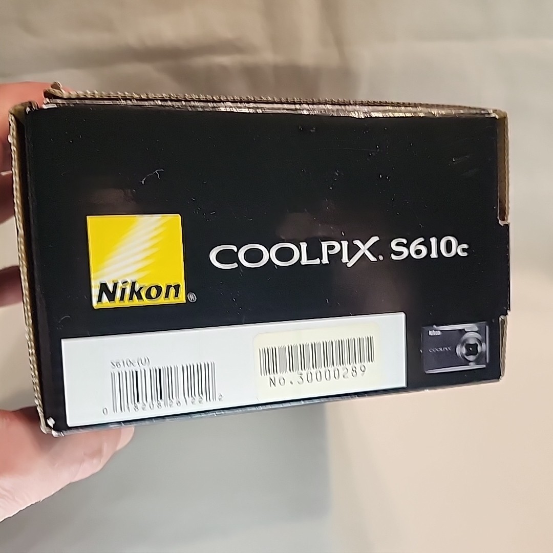 FOR PARTS - Nikon COOLPIX S610c 10.0MP Wide 4x Zoom Compact