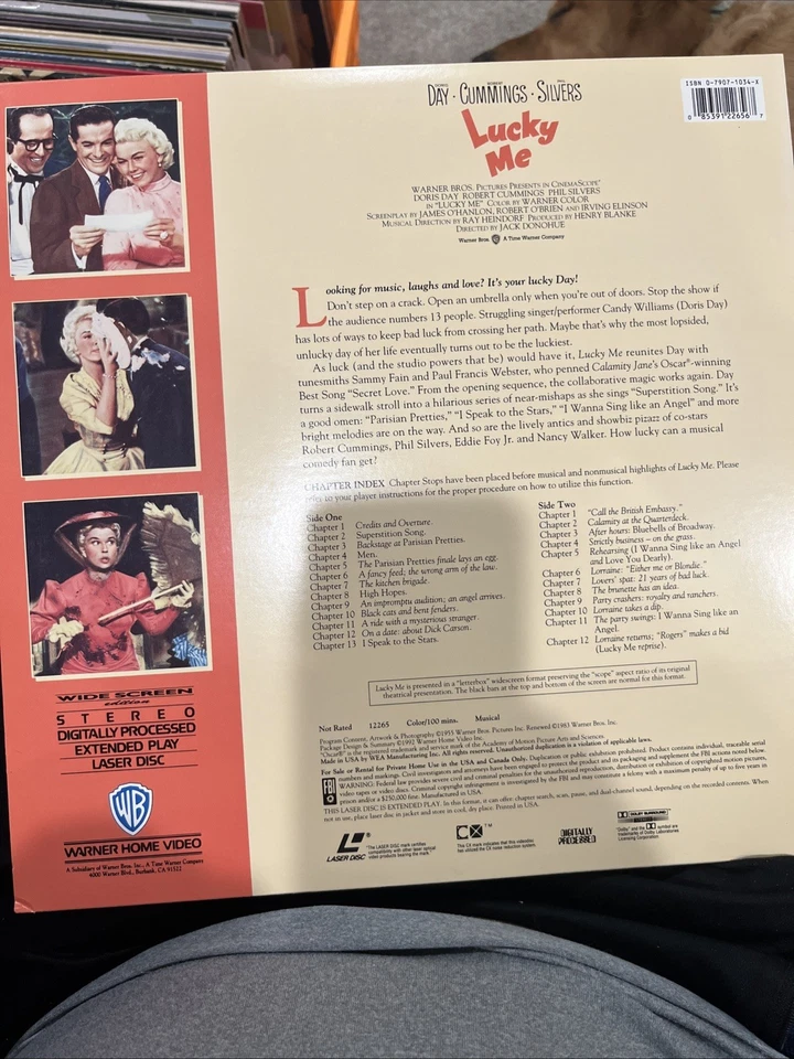 LUCKY ME LASERDISC - Image 2 of 2