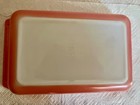 Vintage Pyrex Pink Scroll 575 B Space Saver Baking Dish, 2 Qt, with metal cradle — photo 6