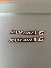 99 00 01 02 03 04 05 Pontiac Grand Am Ram Air V6 Emblem Set Badge Sign A40216