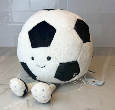Jellycat Amuseables Sports Soccer Ball - NWT New w Tags - Football - Authentic