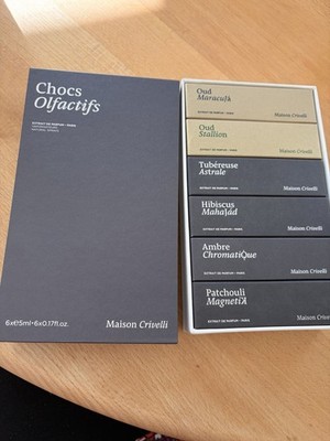 Maison Crivelli - 6 x 5ml Extrait des Parfums Set | NEU