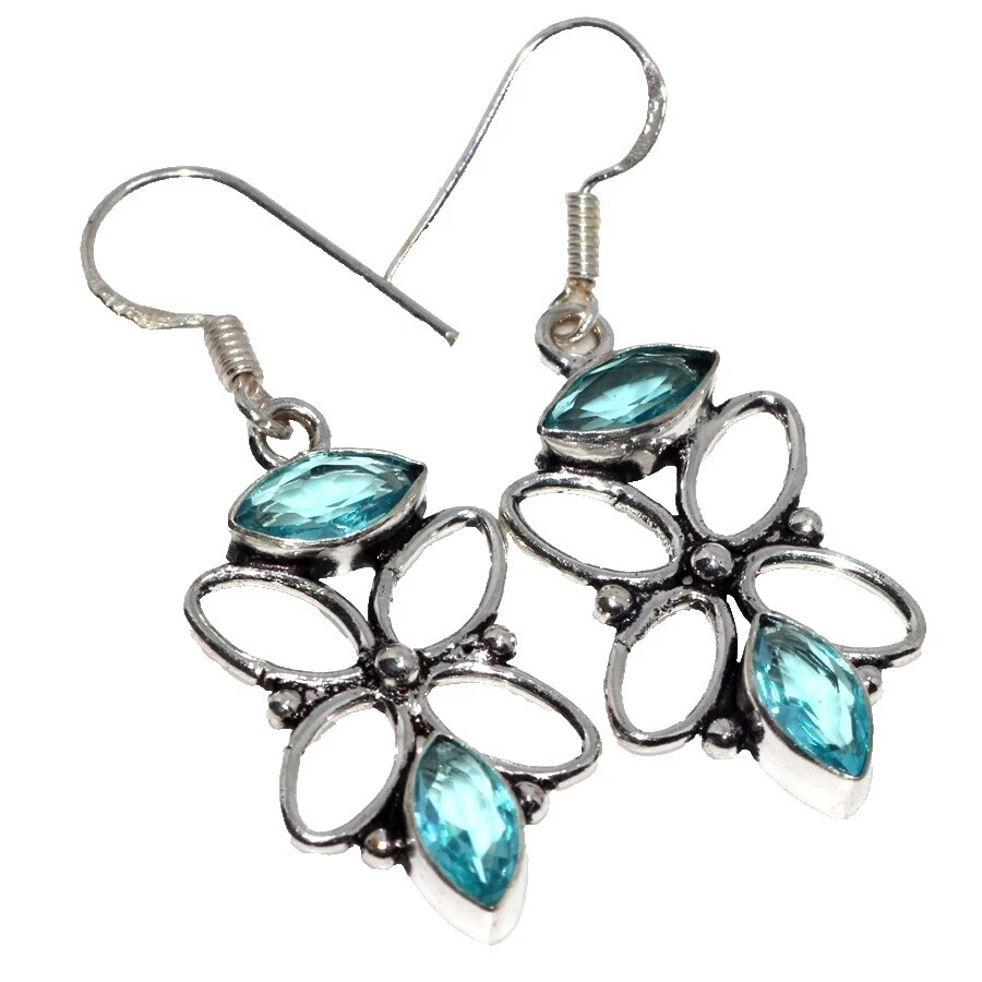 Pendientes de Topacio Topacio Cobre Moda