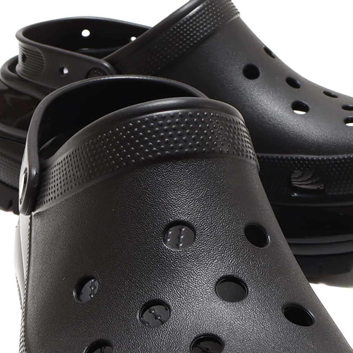 crocs クロックス Mega Crush Clog Black 001 crocs Classic Mega Crush Clog Black（クロックス クラシック