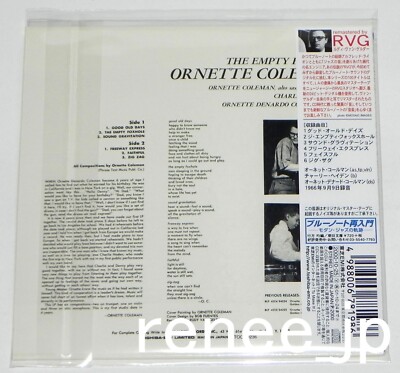 Ornette Coleman/Empty Foxhole/米直輸入盤/帯付 Ornette Coleman/Empty Foxhole/米直輸入盤/帯付
