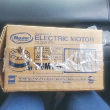 MASTER FLOW  PVM105 POWER VENTS ELECTRIC MOTOR