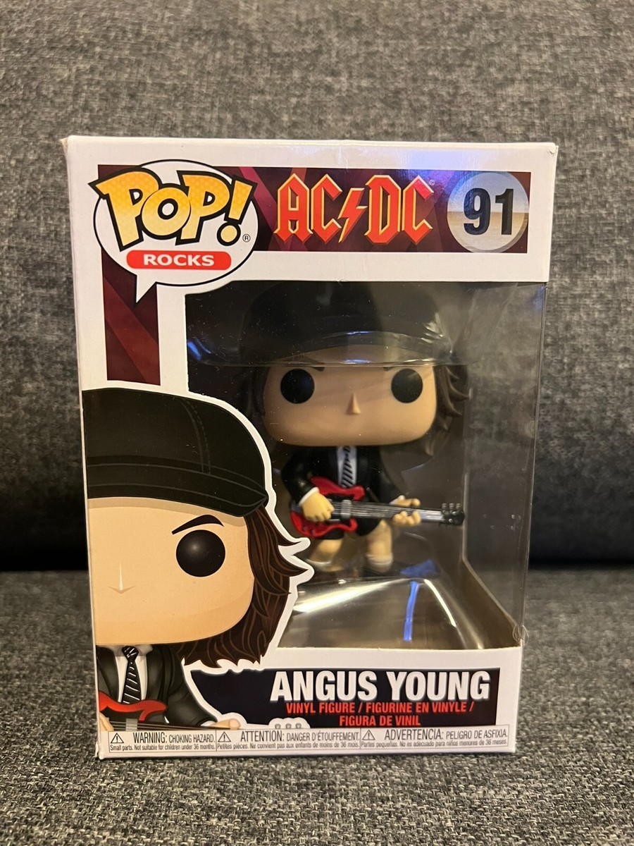 Funko Pop! Rocks AC/DC Angus Young #91 Chase Vinyl Figure