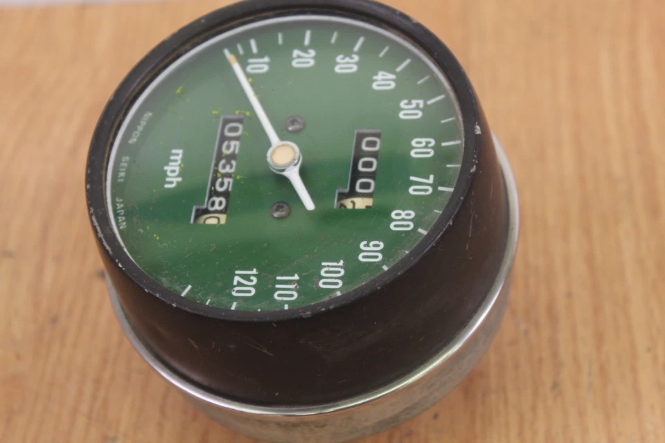 Honda CB500 1973-1974 velocímetro/salpicadero medidor de velocidad Foto 3 de 4