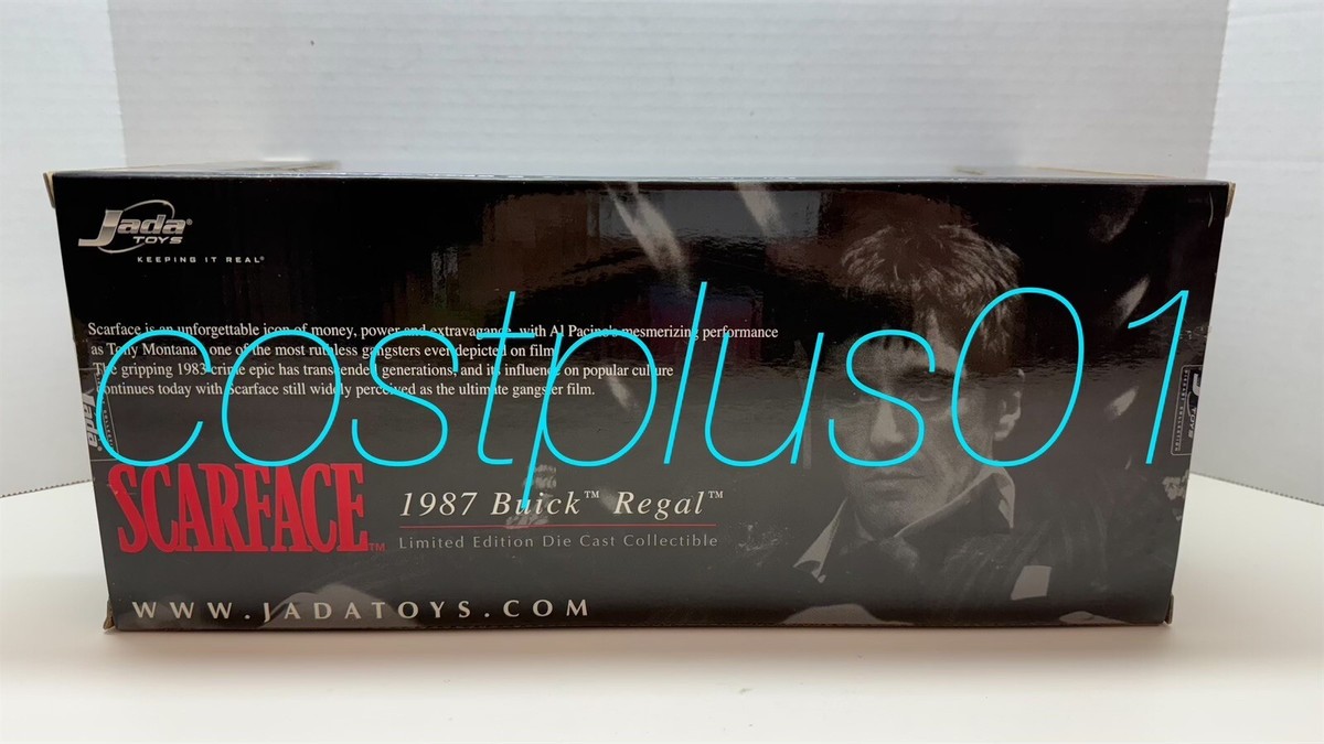 JADA SCARFACE 1987 BUICK REGAL 1:18 LIMITED EDITION | eBay