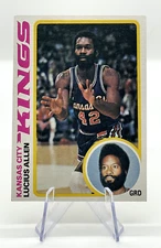 Lucius Allen 1978 Topps Chewing Gum #6 Kansas City Kings