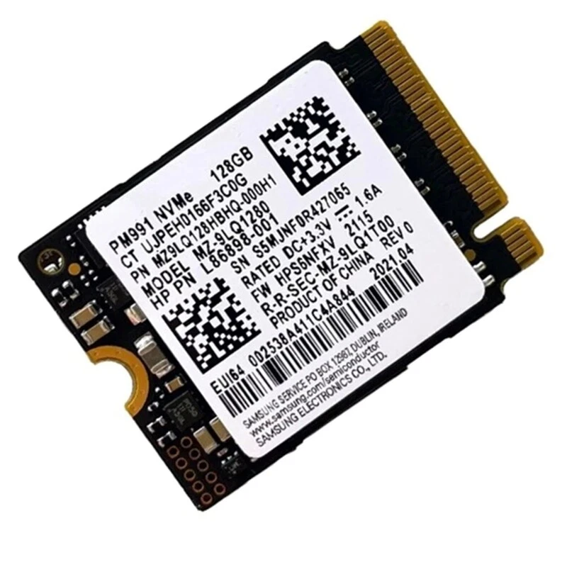 Samsung PM991 128GB Internal Solid State Drive - M.2 2230