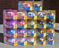 Zhu Zhu Pets Hamster Bright Colorful Long Hair Spots Pick 1 or Get them ALL! NIP