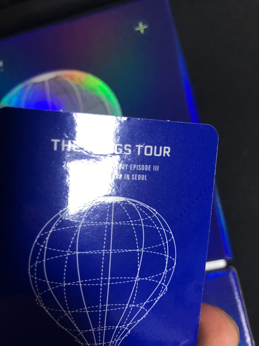 BTS 2017 The Wings Tour In Seoul DVD Live Trilogy Episode