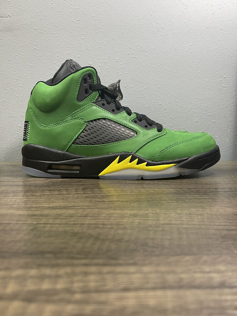 Nike Air Jordan 5 Retro “Oregon Duck” (CK6631-307) Mens Size Nike Air Jordan 5 Retro “Oregon Duck” (CK6631-307) Mens Size