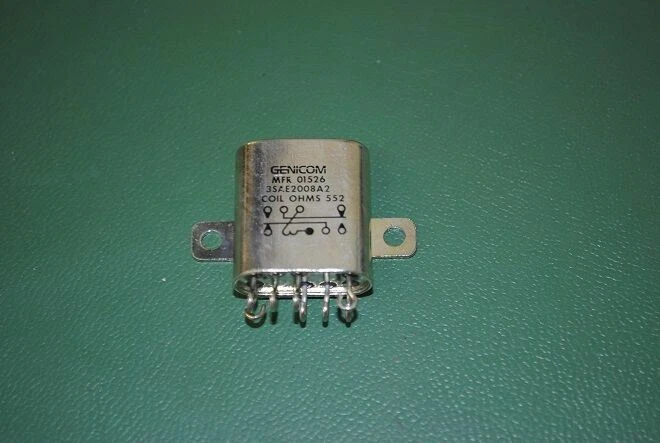 TYCO RELAY 3SAE2008A2 NSN: 5945-00-022-7529 552 OHM HERMETIC 8 PIN DPDT 2A NOS - Image 2 of 4