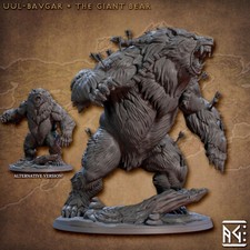 Uul-Bavgar the Giant Bear Miniature D D DnD