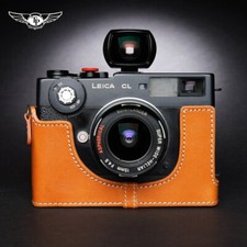 Leica CL Half Case Film Camera Retro Cover Genuine Leather Insert TP Handmade