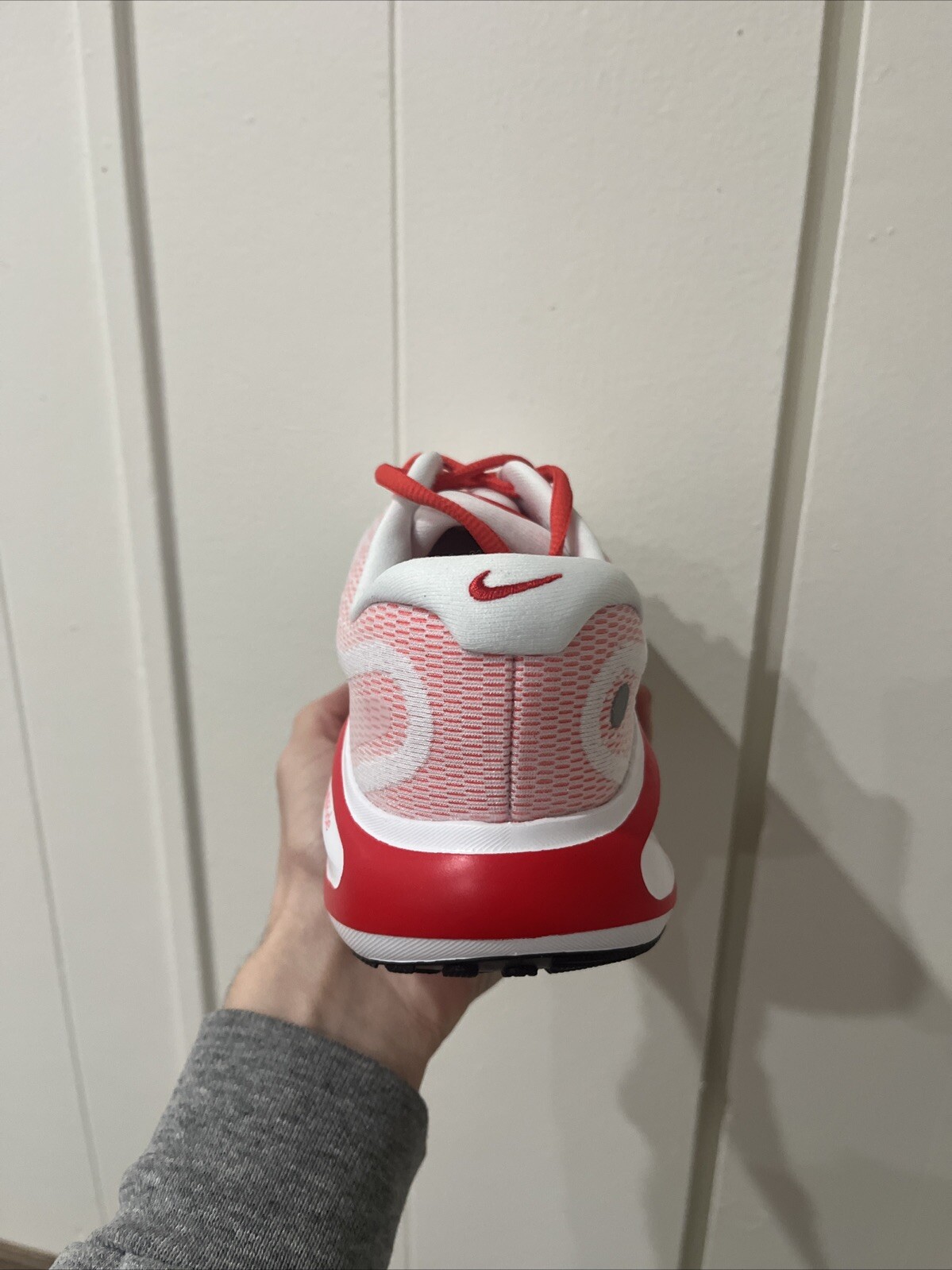 NEW Nike Journey Run White / Light Crimson Women's Sizes 7.5, 8.5, 10 FJ7765-111