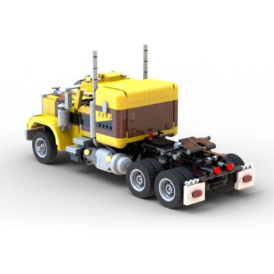 MOC-138226 Semi-trailer Truck 1542 Stück/Dynamic Version Konstruktionsspielzeuge