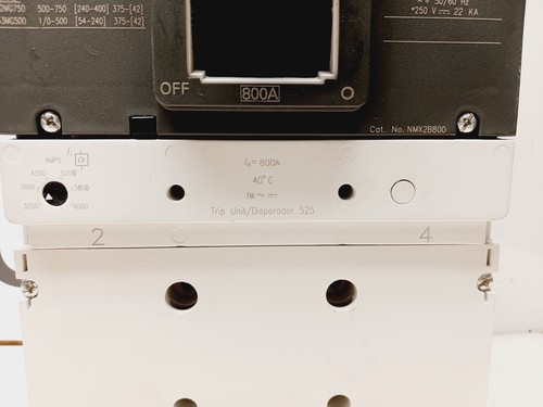 New Siemens NMX2B800 800 Amp Circuit Breaker 2 Pole 600 VAC / 250 VDC 65kA - Foto 9 di 10