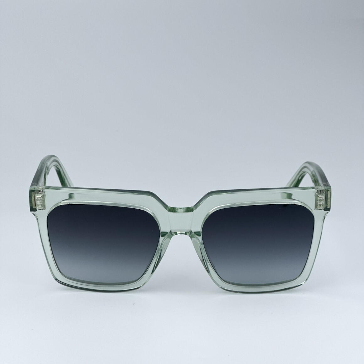 Celine Women Sunglasses Transparent Green Gradient Smoke  display picture 3