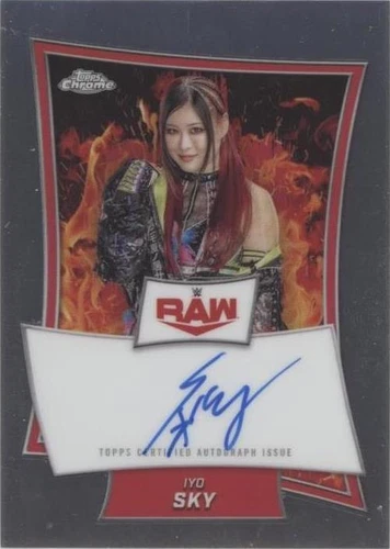 2025 Topps Chrome WWE - Iyo Sky #RBA-IYO