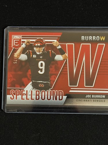 2024 Panini Donruss Elite - Spellbound Red #40 Joe Burrow