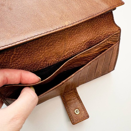 Vintage GUCCI GG Monogram Leather Wallet – Made in Italy - Picture 9 of 12