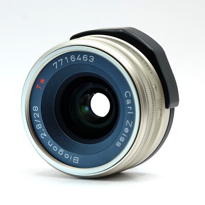 Contax Carl Zeiss Biogon G T* 28mm f/2.8 Wide Angle Lens for
