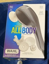 Venta al por menor $79 Wahl masajeador de mano cuerpo completo relajación muscular terapia vibratoria