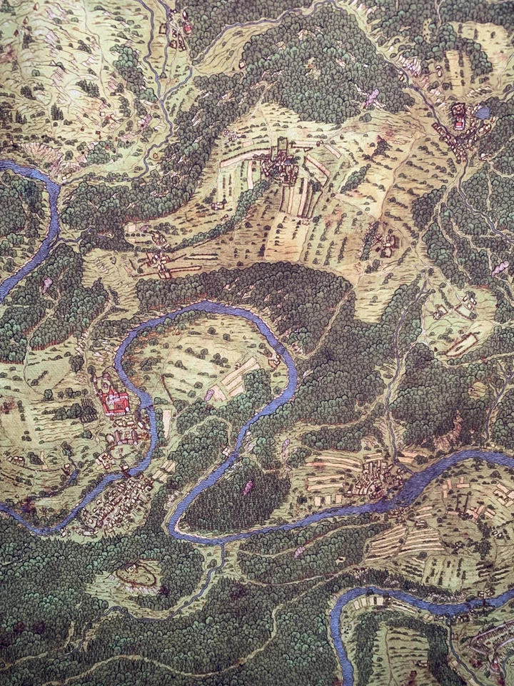 Kingdom Come Deliverance Fan Make Skalitz Talmberg Map Poster Henry Brand New - Image 4 of 4