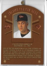 1995 Leaf Headed for the Hall insert #6 Cal Ripken, Jr. #/5000 Orioles