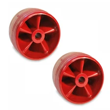 (2) Fits For Kirby Classic III, 131976 Vacuum Red Front Wheels